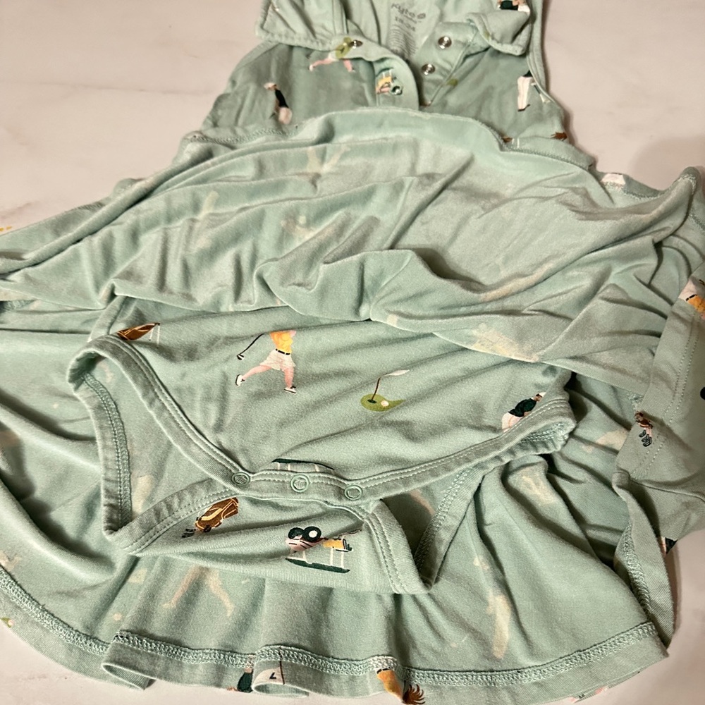 Kyte Baby Golf Polo Dress - Picture 3 of 5